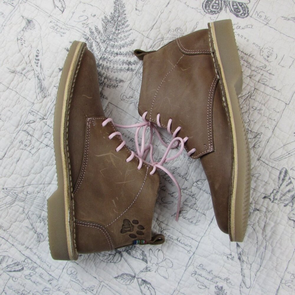 NEW $229 VELDSKOEN TAYLA JANE WOMEN'S CHUKKA LEATHER BOOTS SHOES Sz 6 - Picture 7 of 9